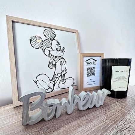 Beautiful Apartment * Parking* Disneyland 10 Min Montévrain Eksteriør billede