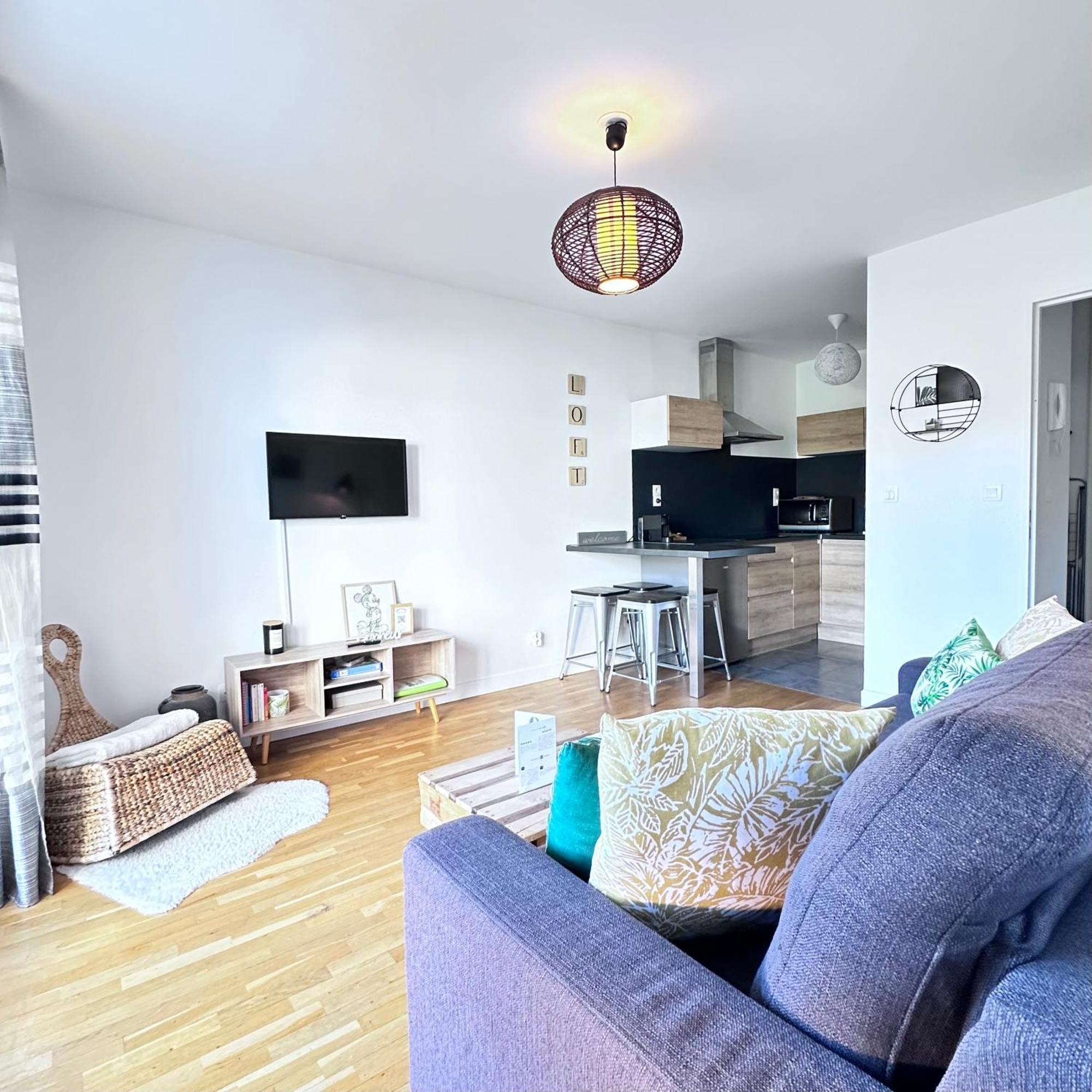 Beautiful Apartment * Parking* Disneyland 10 Min Montévrain Eksteriør billede