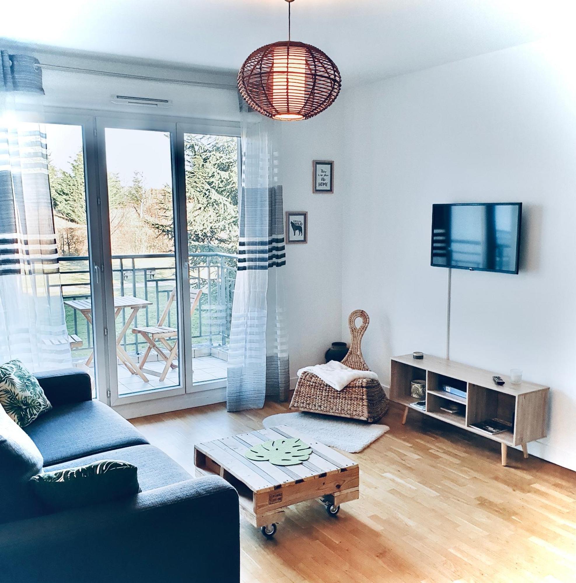 Beautiful Apartment * Parking* Disneyland 10 Min Montévrain Eksteriør billede